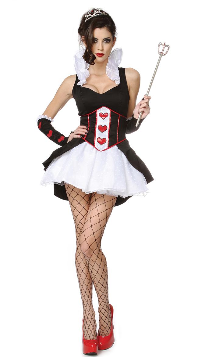 Cruel Queen Of Hearts Costume